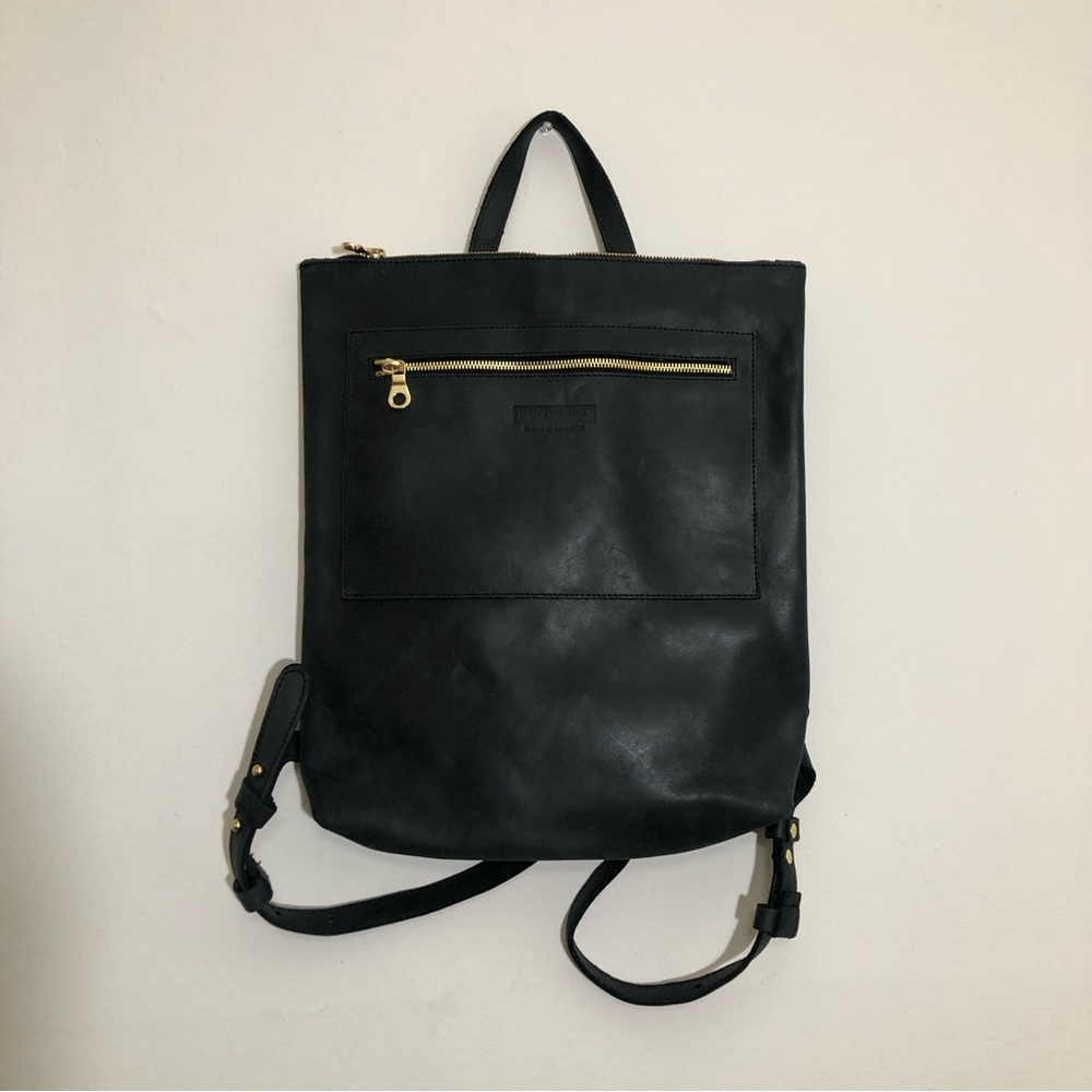 Parker Clay Leather Backpack